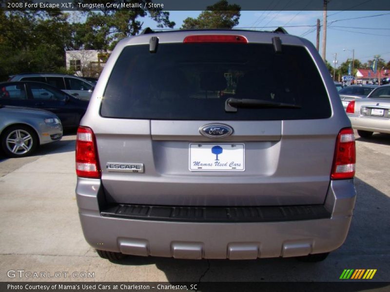 Tungsten Grey Metallic / Stone 2008 Ford Escape XLT