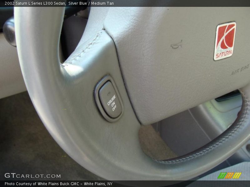 Silver Blue / Medium Tan 2002 Saturn L Series L300 Sedan