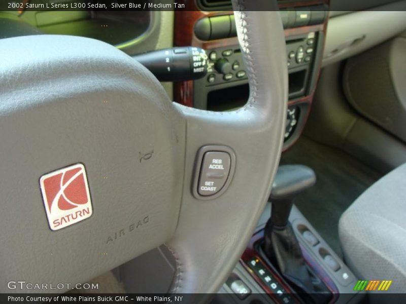 Silver Blue / Medium Tan 2002 Saturn L Series L300 Sedan