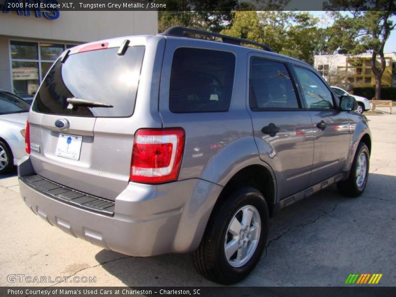 Tungsten Grey Metallic / Stone 2008 Ford Escape XLT