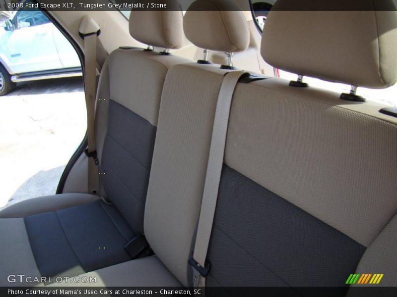 Tungsten Grey Metallic / Stone 2008 Ford Escape XLT