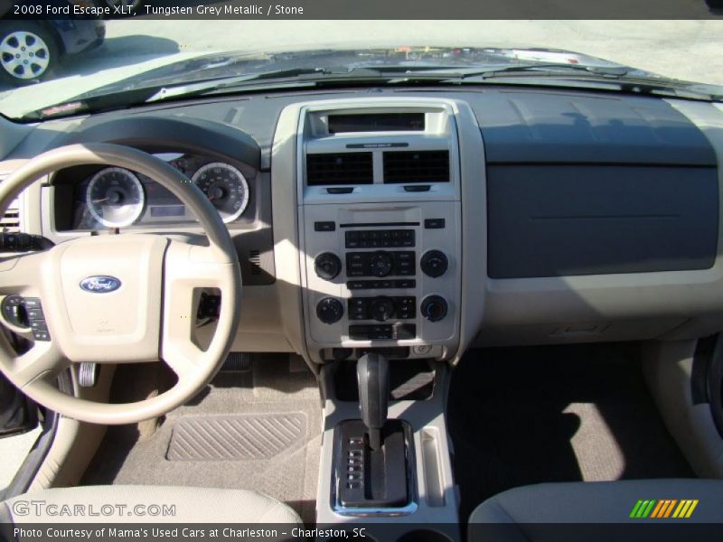 Tungsten Grey Metallic / Stone 2008 Ford Escape XLT