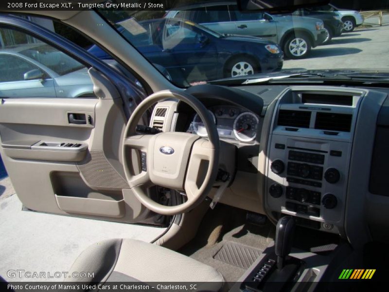 Tungsten Grey Metallic / Stone 2008 Ford Escape XLT