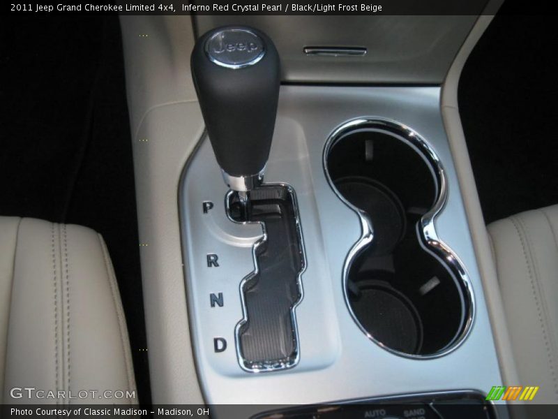  2011 Grand Cherokee Limited 4x4 Multi Speed Automatic Shifter