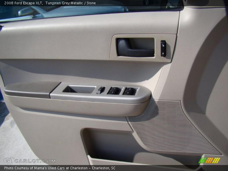 Tungsten Grey Metallic / Stone 2008 Ford Escape XLT
