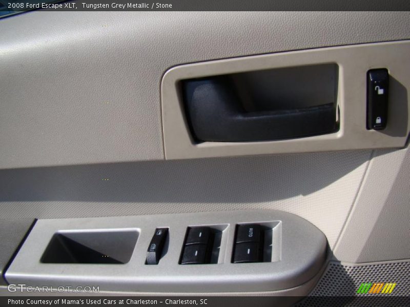 Tungsten Grey Metallic / Stone 2008 Ford Escape XLT