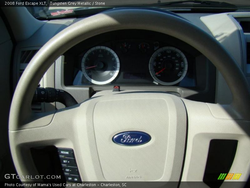 Tungsten Grey Metallic / Stone 2008 Ford Escape XLT