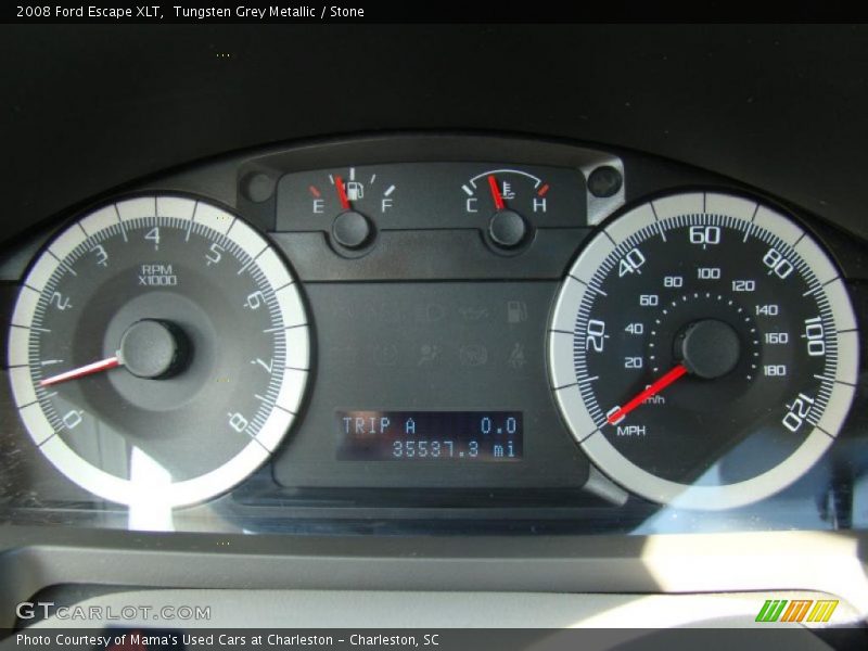 Tungsten Grey Metallic / Stone 2008 Ford Escape XLT