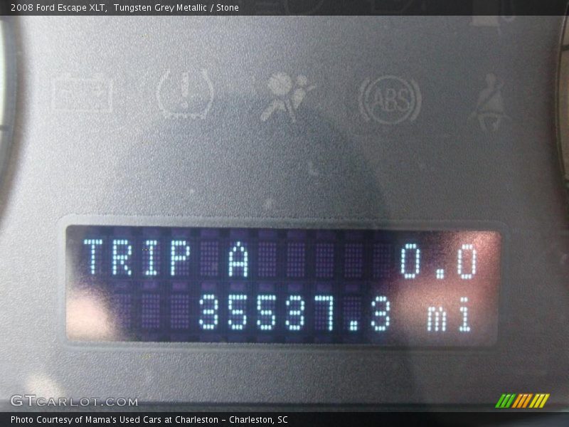 Tungsten Grey Metallic / Stone 2008 Ford Escape XLT
