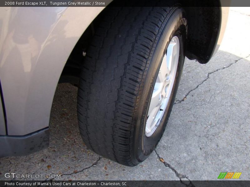 Tungsten Grey Metallic / Stone 2008 Ford Escape XLT