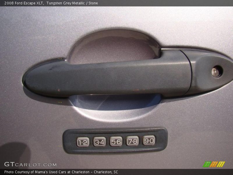 Tungsten Grey Metallic / Stone 2008 Ford Escape XLT