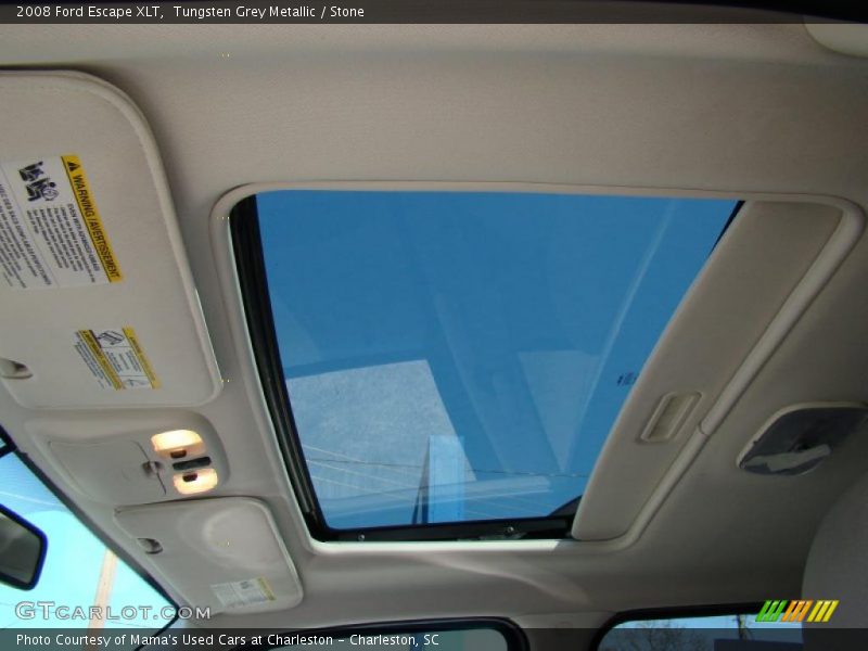 Tungsten Grey Metallic / Stone 2008 Ford Escape XLT