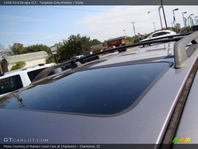 Tungsten Grey Metallic / Stone 2008 Ford Escape XLT