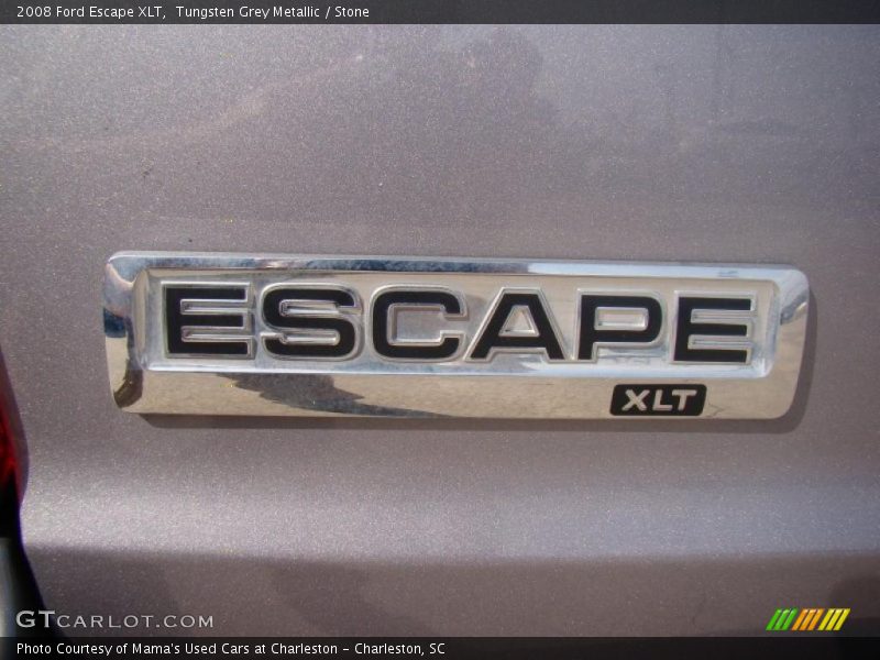 Tungsten Grey Metallic / Stone 2008 Ford Escape XLT
