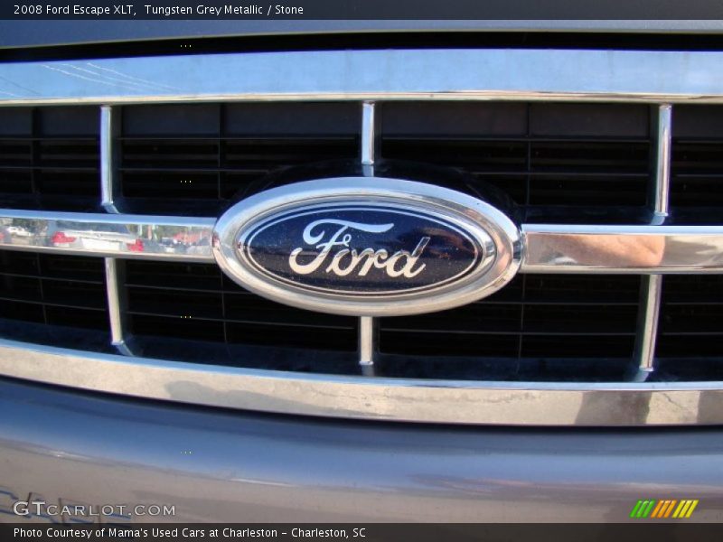 Tungsten Grey Metallic / Stone 2008 Ford Escape XLT