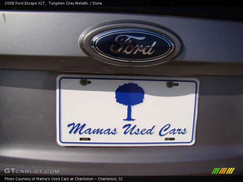 Tungsten Grey Metallic / Stone 2008 Ford Escape XLT