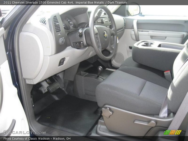  2011 Silverado 1500 Extended Cab 4x4 Dark Titanium Interior