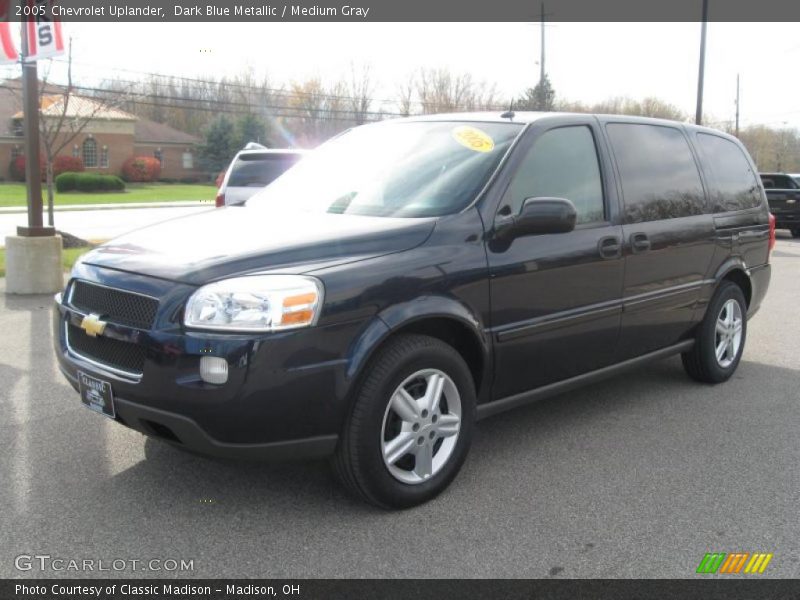 Dark Blue Metallic / Medium Gray 2005 Chevrolet Uplander