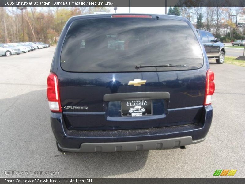 Dark Blue Metallic / Medium Gray 2005 Chevrolet Uplander