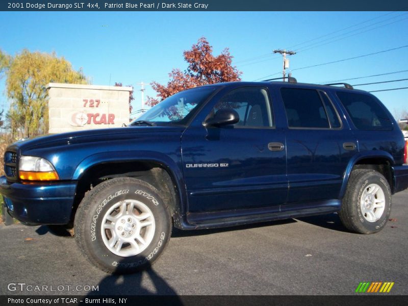 Patriot Blue Pearl / Dark Slate Gray 2001 Dodge Durango SLT 4x4