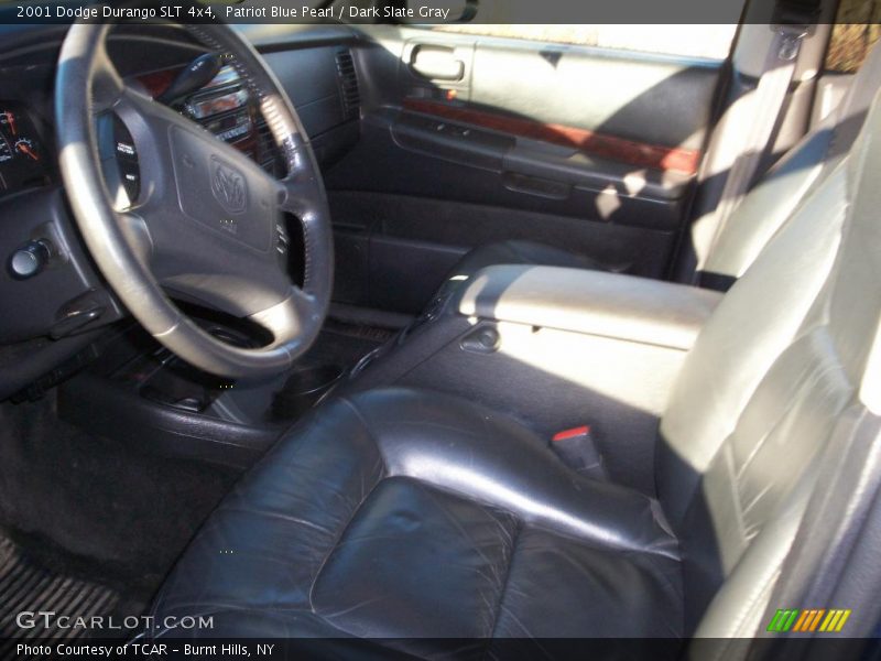 Patriot Blue Pearl / Dark Slate Gray 2001 Dodge Durango SLT 4x4