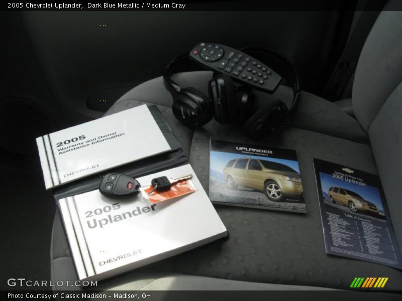 Dark Blue Metallic / Medium Gray 2005 Chevrolet Uplander