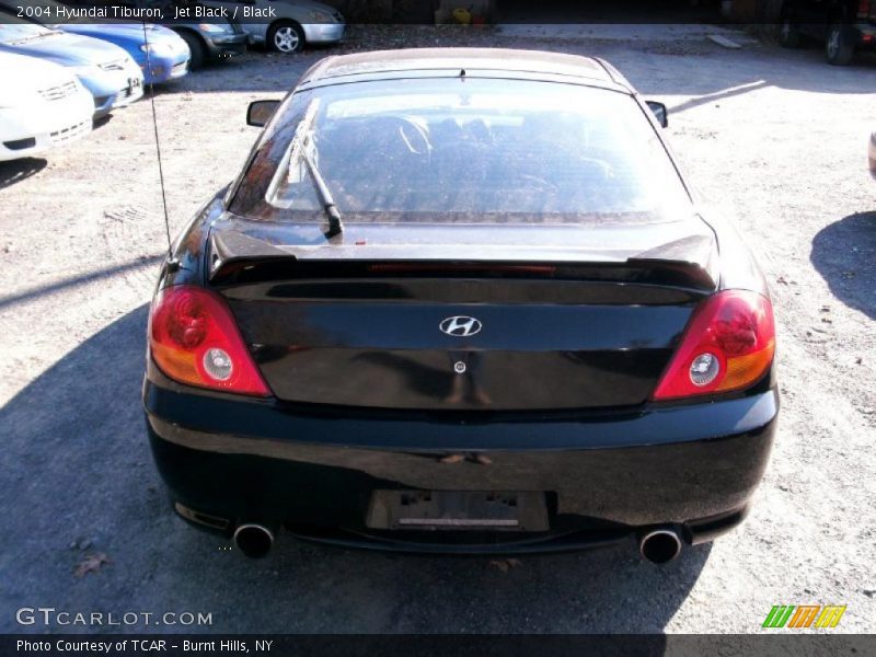 Jet Black / Black 2004 Hyundai Tiburon