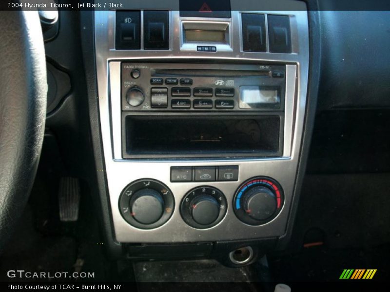 Controls of 2004 Tiburon 