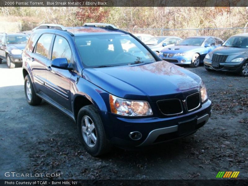 Blue Streak Metallic / Ebony Black 2006 Pontiac Torrent