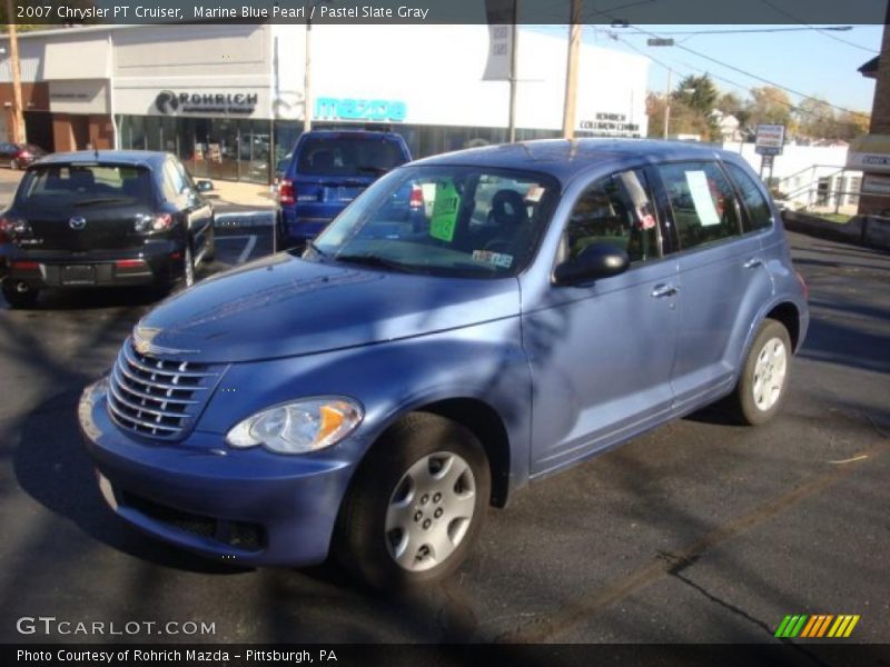 Marine Blue Pearl / Pastel Slate Gray 2007 Chrysler PT Cruiser