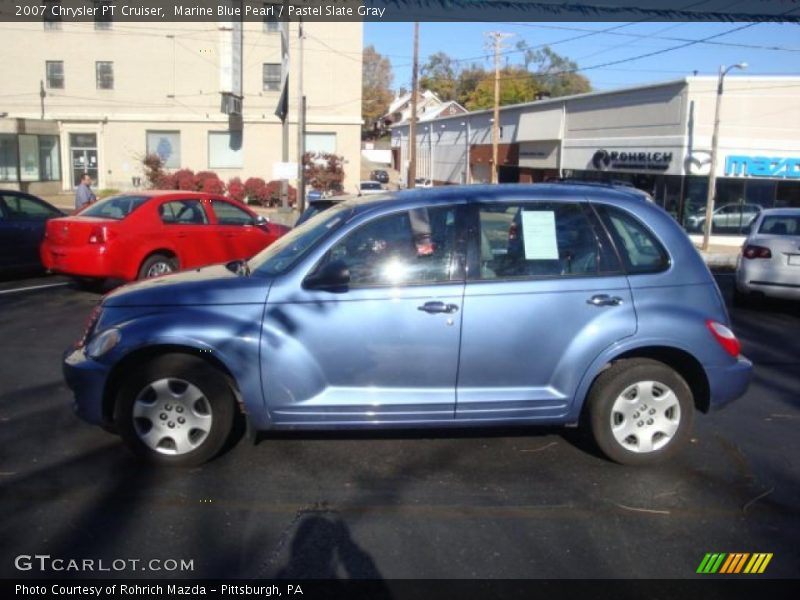 Marine Blue Pearl / Pastel Slate Gray 2007 Chrysler PT Cruiser