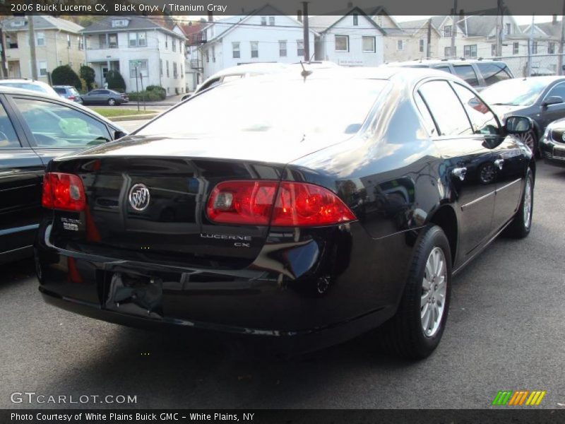 Black Onyx / Titanium Gray 2006 Buick Lucerne CX