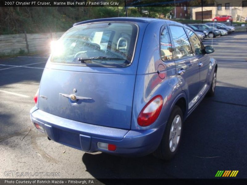Marine Blue Pearl / Pastel Slate Gray 2007 Chrysler PT Cruiser