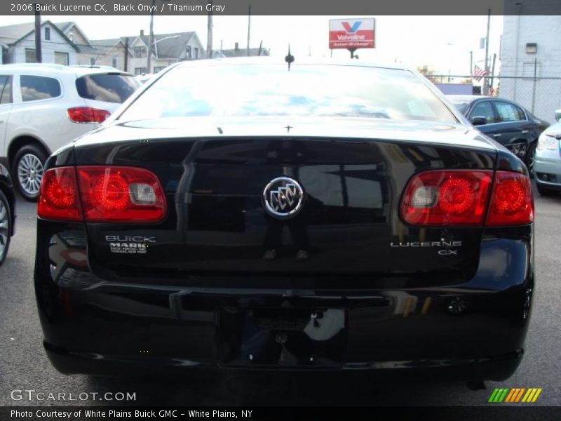 Black Onyx / Titanium Gray 2006 Buick Lucerne CX