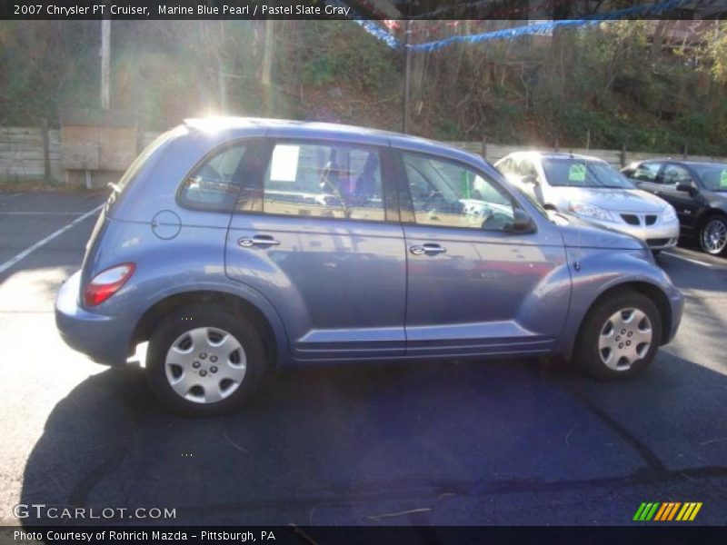 Marine Blue Pearl / Pastel Slate Gray 2007 Chrysler PT Cruiser