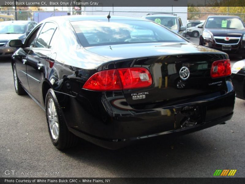 Black Onyx / Titanium Gray 2006 Buick Lucerne CX