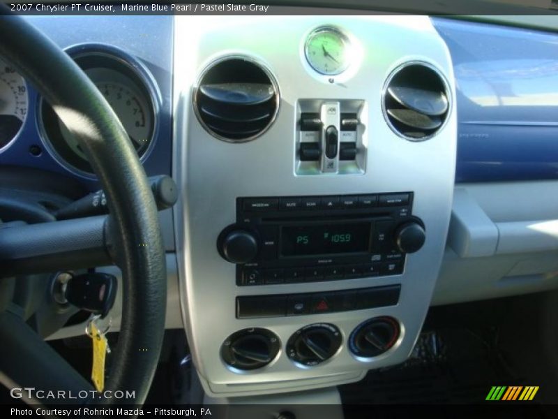 Marine Blue Pearl / Pastel Slate Gray 2007 Chrysler PT Cruiser