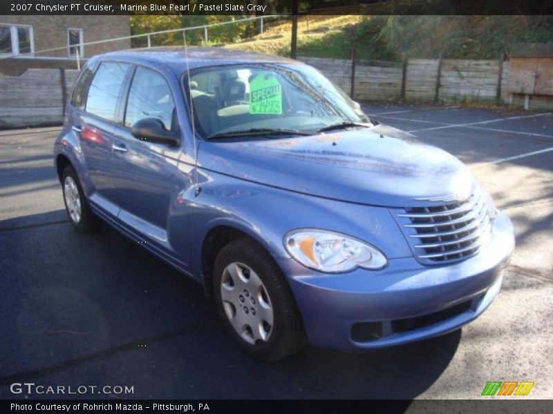 Marine Blue Pearl / Pastel Slate Gray 2007 Chrysler PT Cruiser