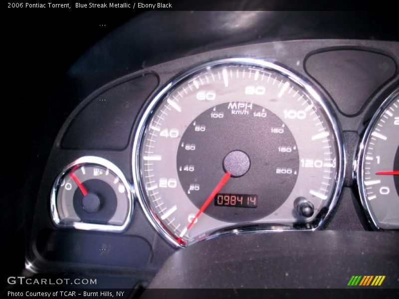 Blue Streak Metallic / Ebony Black 2006 Pontiac Torrent