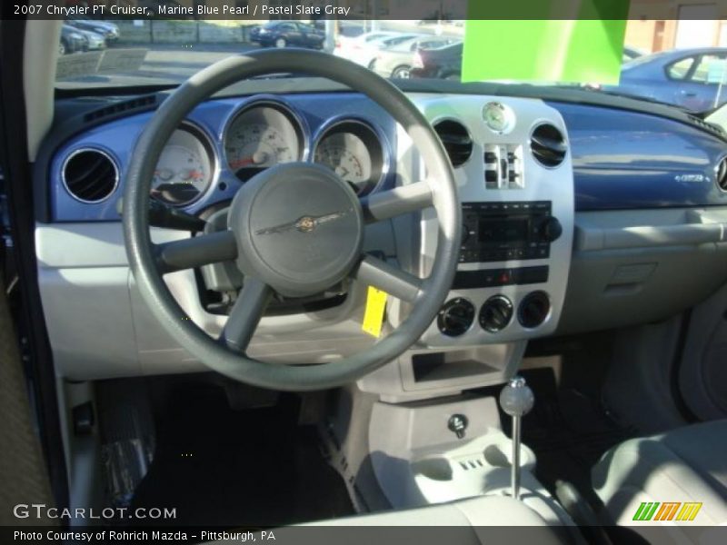 Marine Blue Pearl / Pastel Slate Gray 2007 Chrysler PT Cruiser