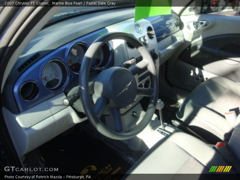Marine Blue Pearl / Pastel Slate Gray 2007 Chrysler PT Cruiser