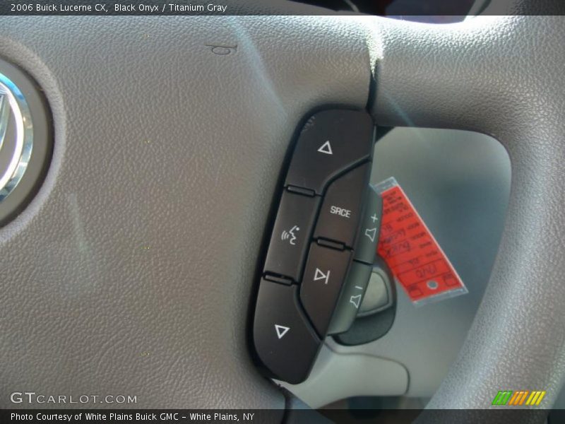 Black Onyx / Titanium Gray 2006 Buick Lucerne CX