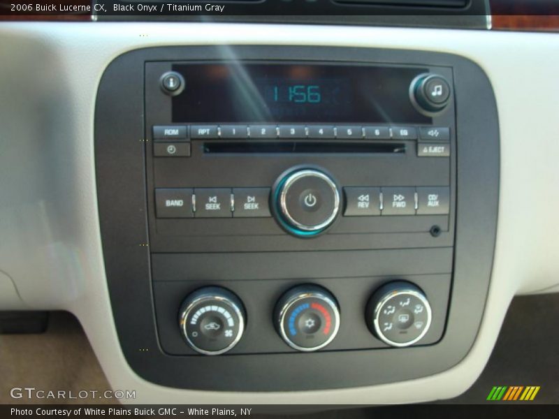 Black Onyx / Titanium Gray 2006 Buick Lucerne CX