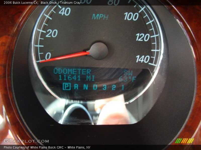 Black Onyx / Titanium Gray 2006 Buick Lucerne CX