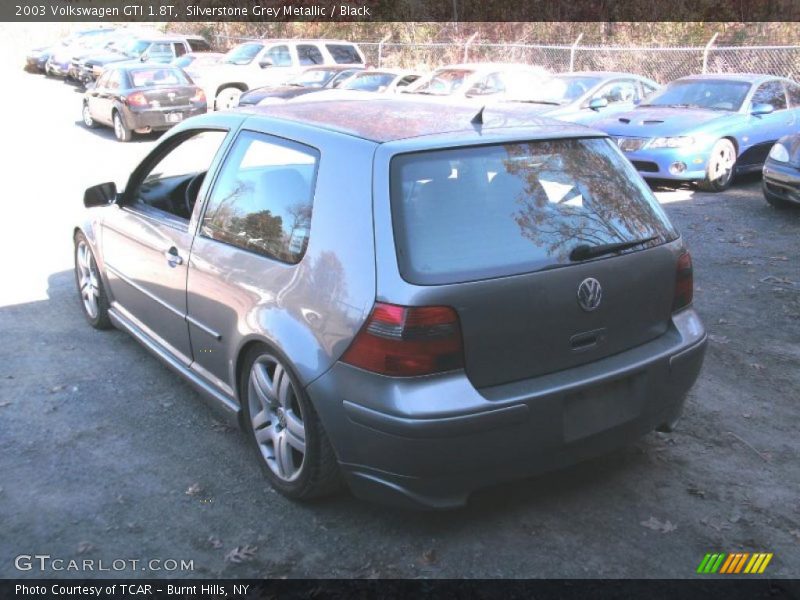 Silverstone Grey Metallic / Black 2003 Volkswagen GTI 1.8T