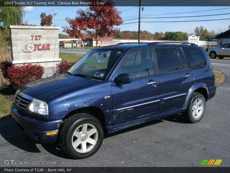 Catseye Blue Metallic / Gray 2003 Suzuki XL7 Touring 4x4