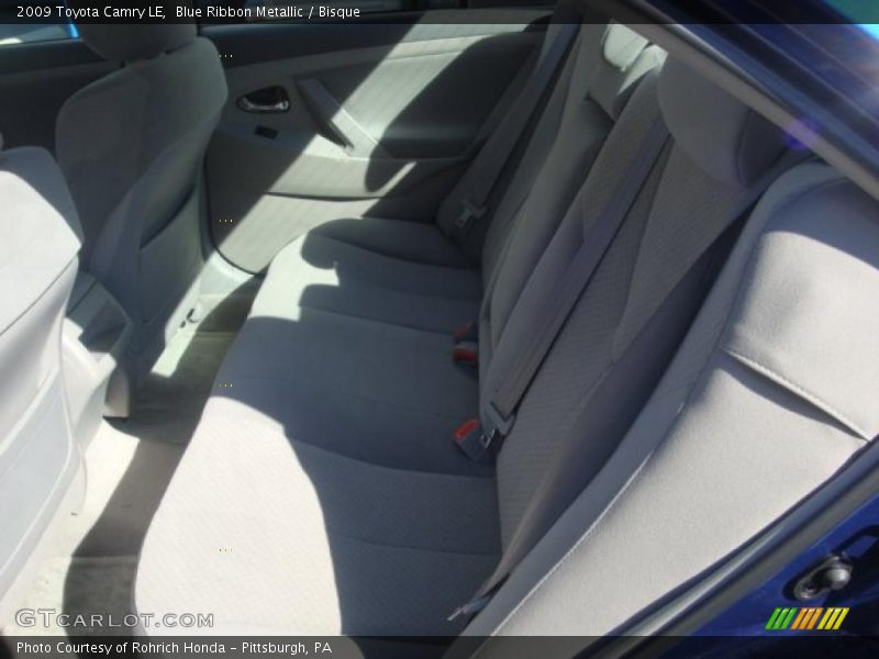 Blue Ribbon Metallic / Bisque 2009 Toyota Camry LE