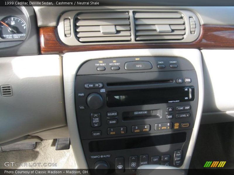 Controls of 1999 DeVille Sedan