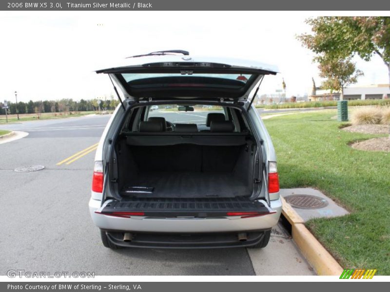 Titanium Silver Metallic / Black 2006 BMW X5 3.0i