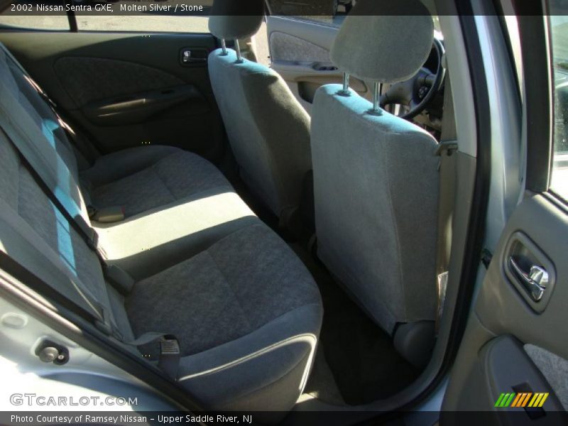 Molten Silver / Stone 2002 Nissan Sentra GXE